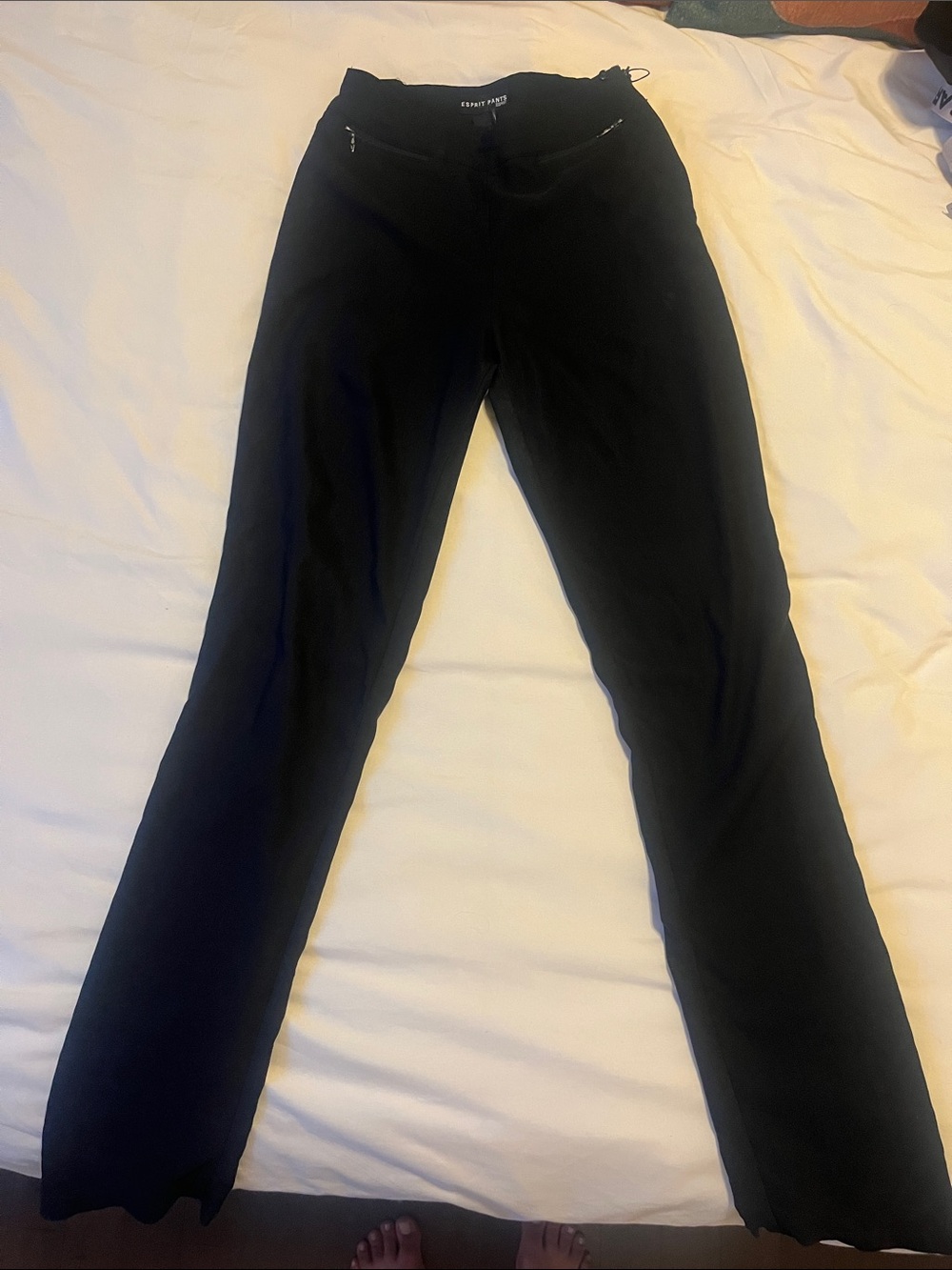 Esprit Black Straight-Leg Women's Pants